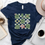 Checkered L&D St Patrick's Day T-Shirt - Image 6